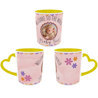 Customized Coffee Mugs For Little Baby in Yellow