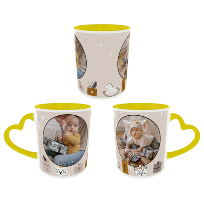 Customized Coffee Mugs For Little Baby in Yellow