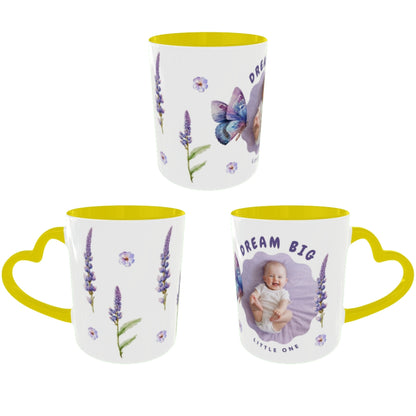 Customized Coffee Mugs For Little Baby in Yellow