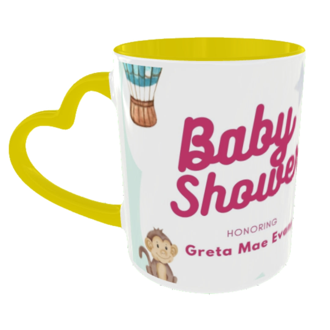 Customized Coffee Mugs For Little Baby in Yellow