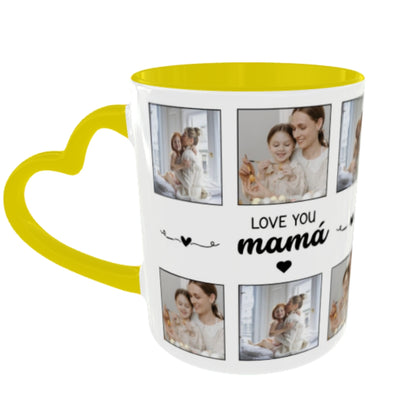 Customized Coffee Mugs For mother in Yellow ( Special for Mother )