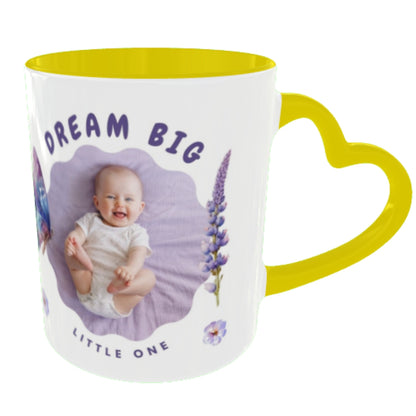 Customized Coffee Mugs For Little Baby in Yellow