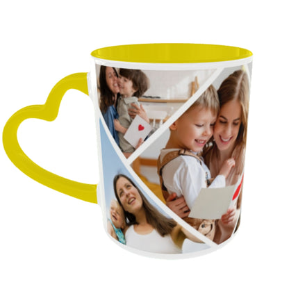 Customized Coffee Mugs For mother in Yellow ( Special for Mother )