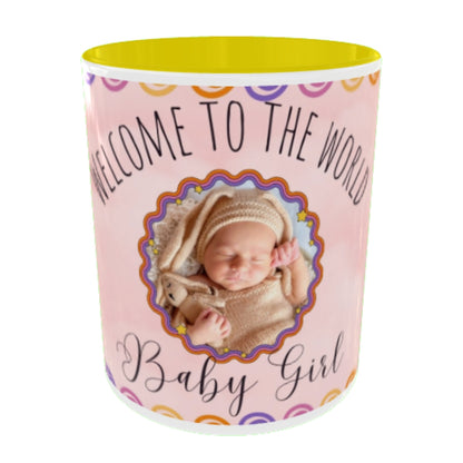 Customized Coffee Mugs For Little Baby in Yellow