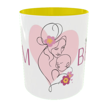 Customized Coffee Mugs For mother in Yellow ( Special for Mother )