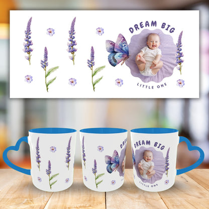 Customized Coffee Mugs For Little Baby in Blue