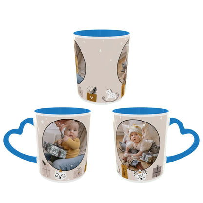 Customized Coffee Mugs For Little Baby in Blue
