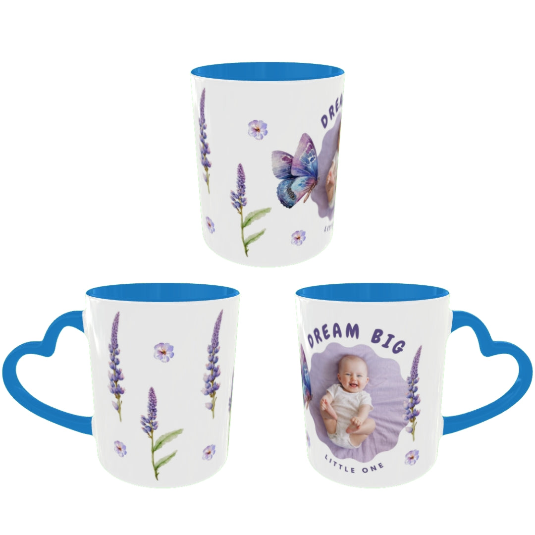 Customized Coffee Mugs For Little Baby in Blue