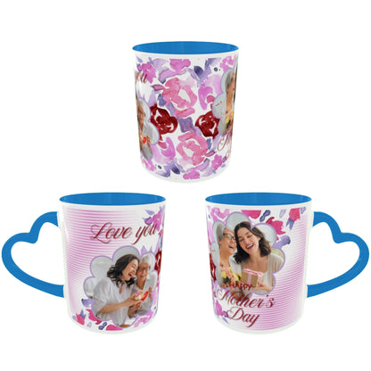 Customized Coffee Mugs For Birthday in Blue