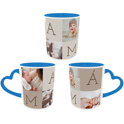 Customized Coffee Mugs For Little Baby in Blue