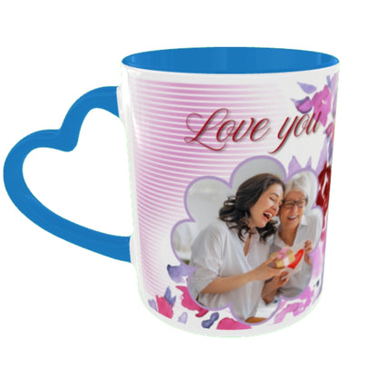 Customized Coffee Mugs For Birthday in Blue