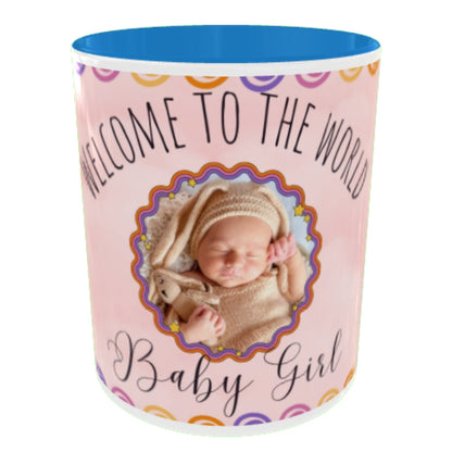 Customized Coffee Mugs For Little Baby in Blue