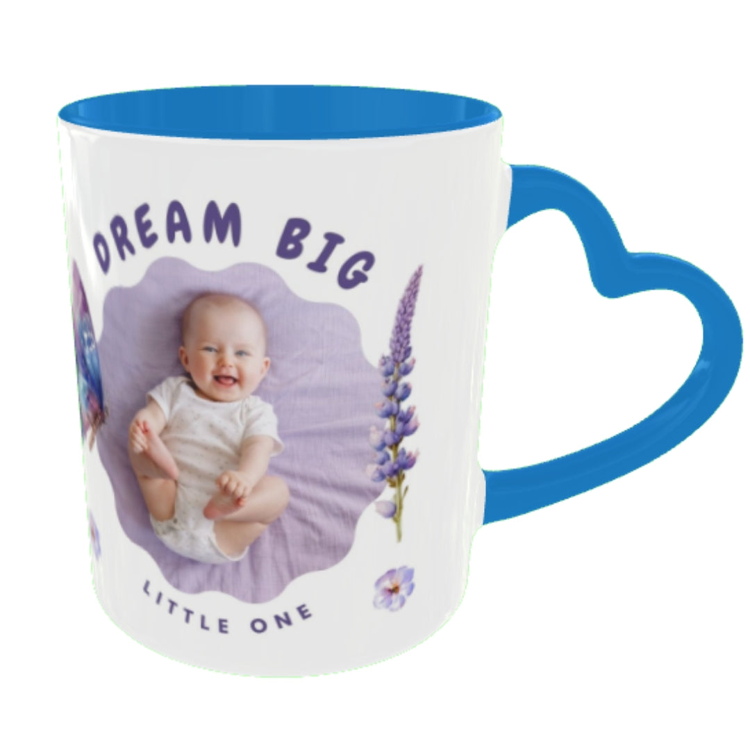 Customized Coffee Mugs For Little Baby in Blue