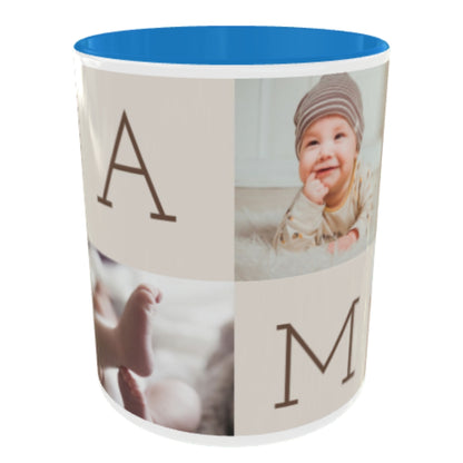 Customized Coffee Mugs For Little Baby in Blue