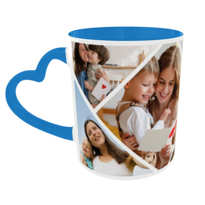 Customized Coffee Mugs For mother in Blue ( Special for Mother )