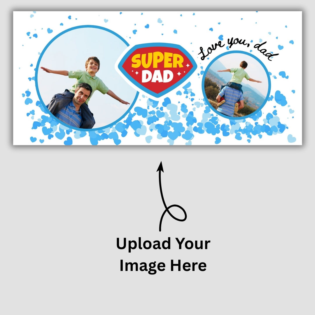 Customized Coffee Mugs For Dad ( Your Super Hero )