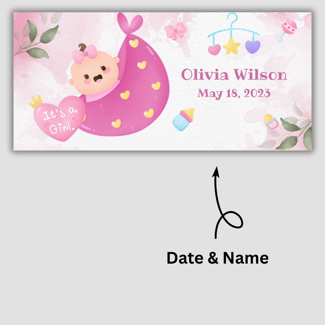 Customized Coffee Mugs For Little Baby in Orange