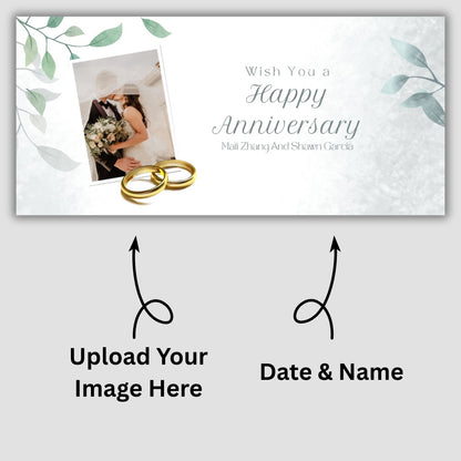 Customized Coffee Mugs For Couple in Orange ( anniversary )