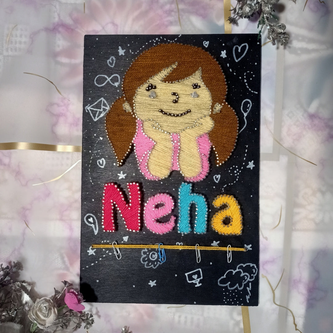 Creative String Art Gift Moment of Joy
