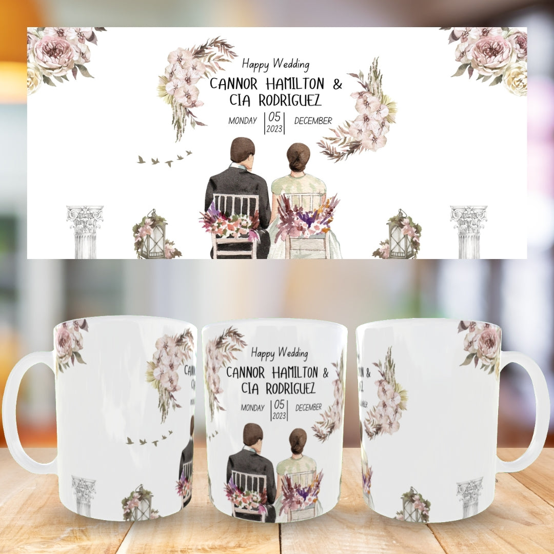 Customized Coffee Mugs ( Wedding Gift For Couple ) (Copy)