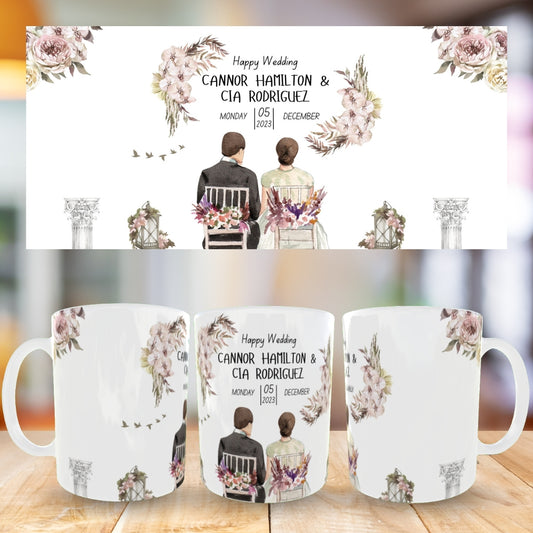 Customized Coffee Mugs ( Wedding Gift For Couple ) (Copy)
