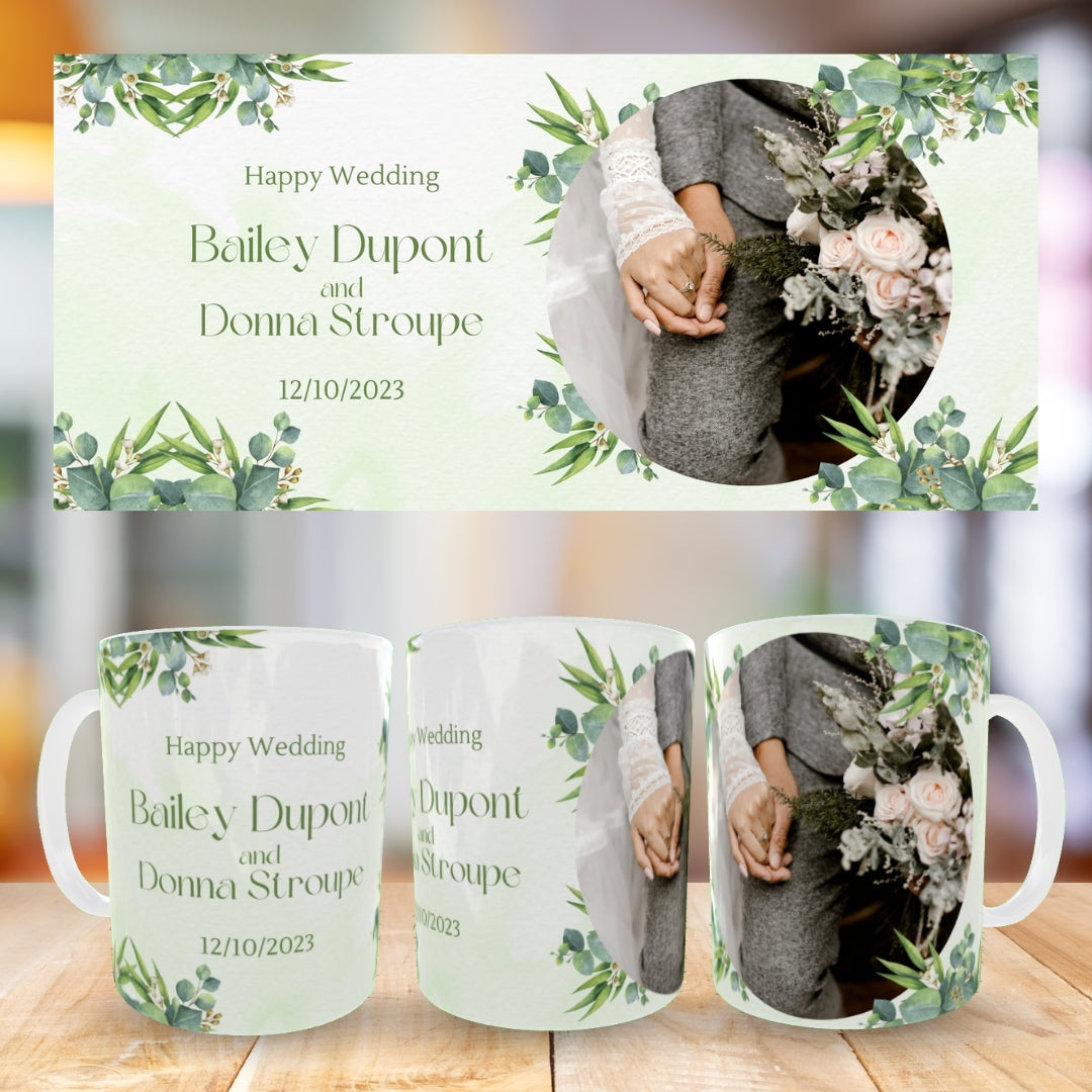 Customized Coffee Mugs ( Wedding Gift For Couple )