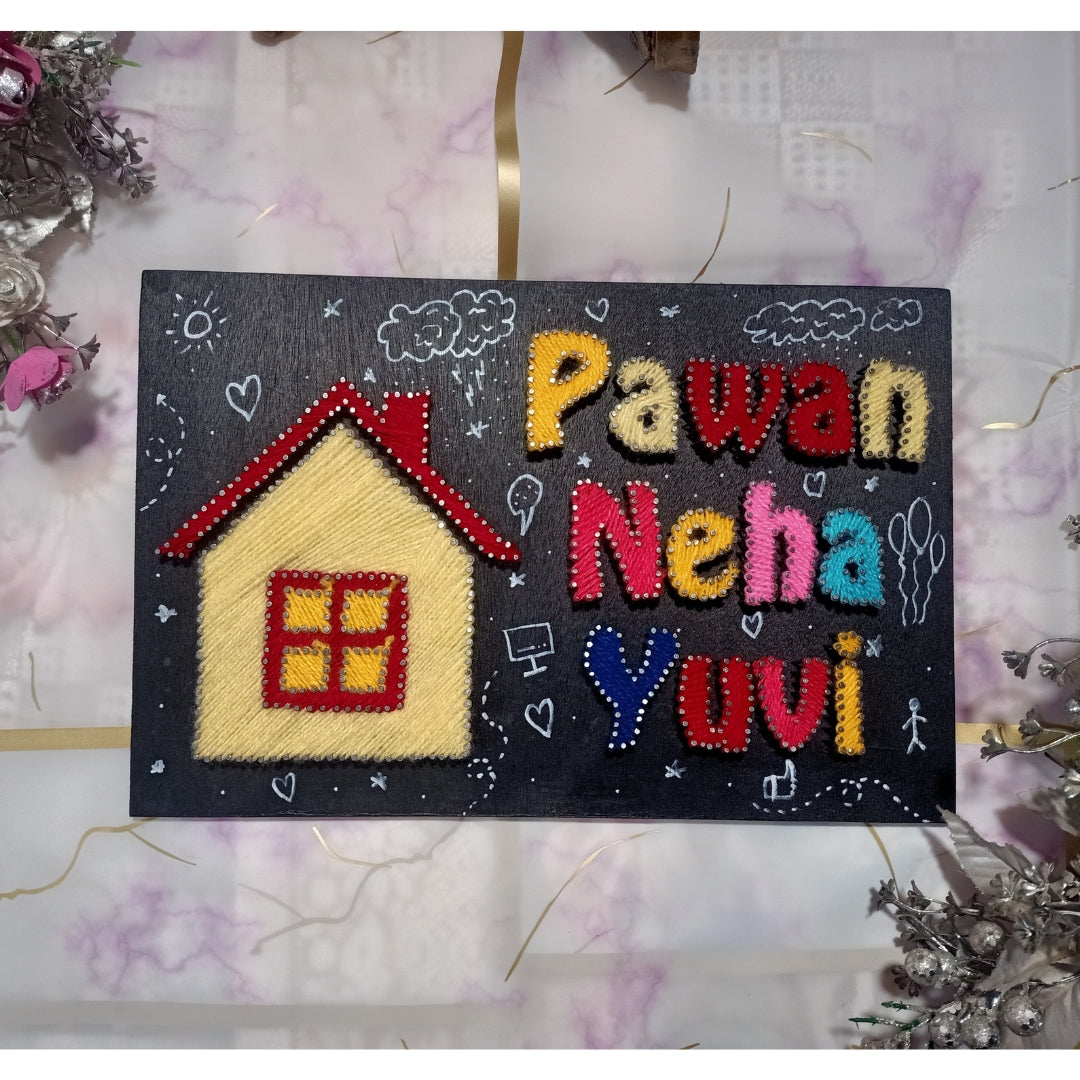 Creative String Art Gift Moment of Joy