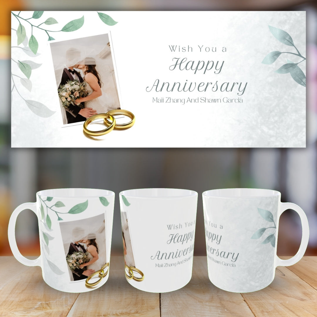 Customized Coffee Mugs For Couple ( anniversary )