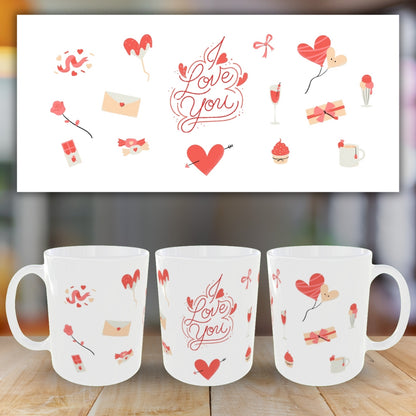 Customized Coffee Mugs ( Valentine's Day )