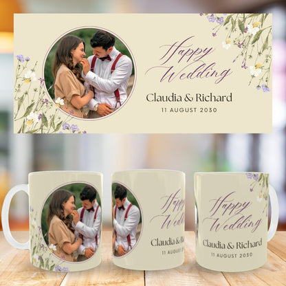 Customized Coffee Mugs ( Wedding Gift For Couple )