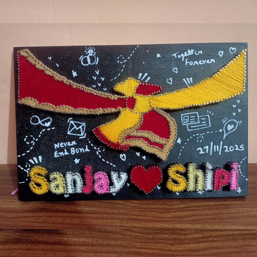 Creative String Art Gift Moment of Joy