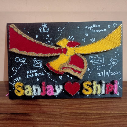 Creative String Art Gift Moment of Joy