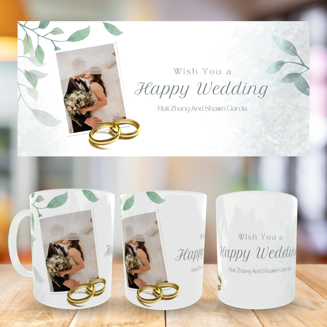 Customized Coffee Mugs ( Wedding Gift For Couple )