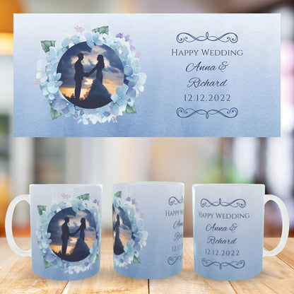 Customized Coffee Mugs ( Wedding Gift For Couple )