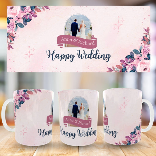 Customized Coffee Mugs ( Wedding Gift For Couple )