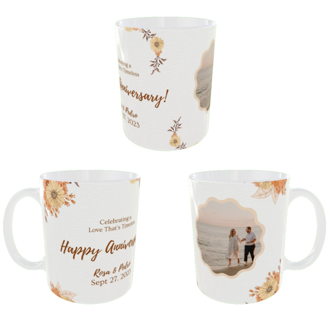 Customized Coffee Mugs For Couple ( anniversary )