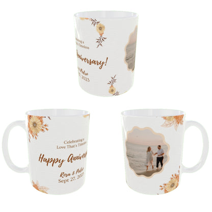 Customized Coffee Mugs For Couple ( anniversary )