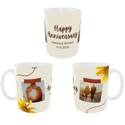 Customized Coffee Mugs For Couple ( anniversary )