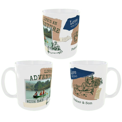 Customized Coffee Mugs For Dad ( Your Super Hero )