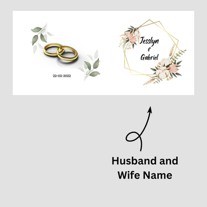 Customized Coffee Mugs ( Wedding Gift For Couple )