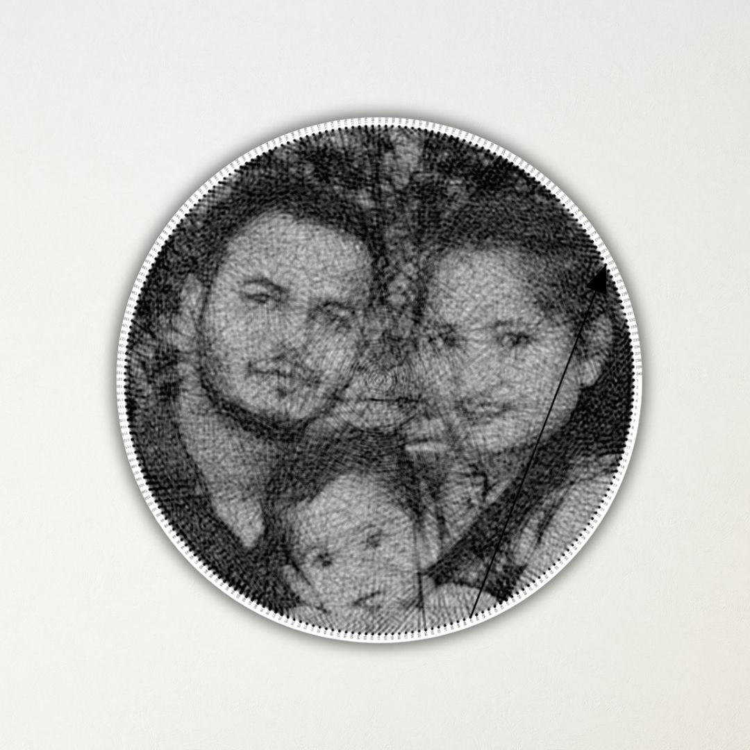 ( Perfect for Couples) A personalized string art portrait For Single, Double & Three Face