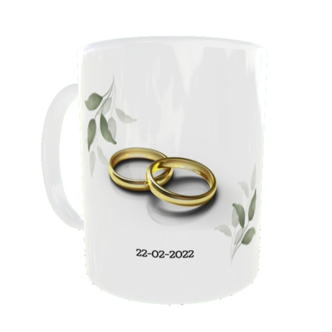 Customized Coffee Mugs ( Wedding Gift For Couple )