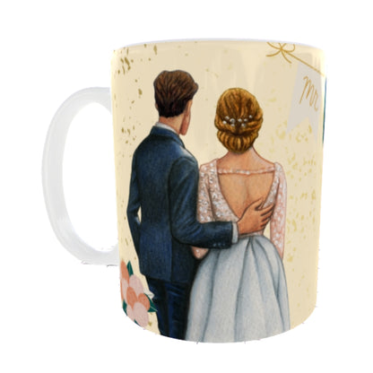 Customized Coffee Mugs ( Wedding Gift For Couple )