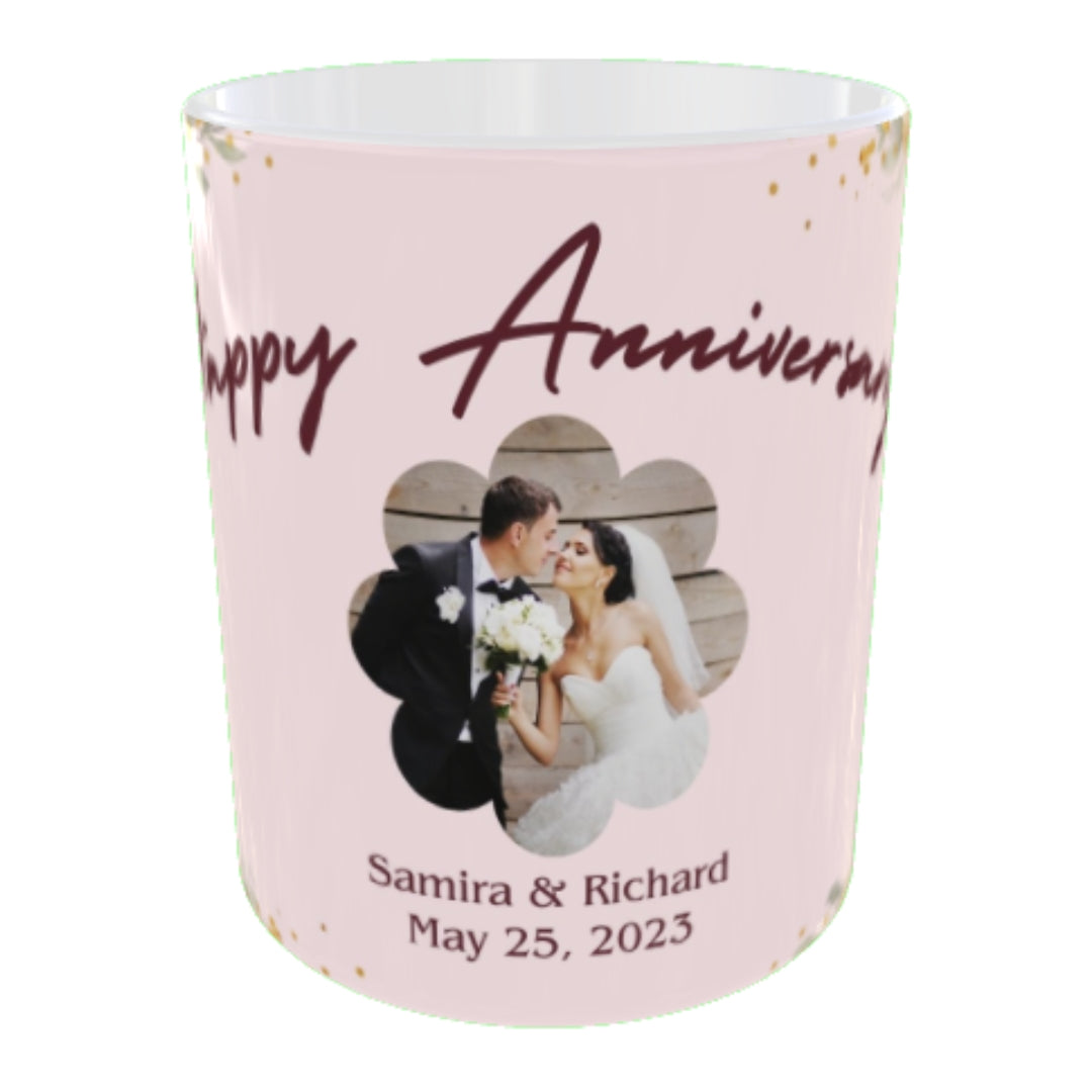 Customized Coffee Mugs For Couple ( anniversary )