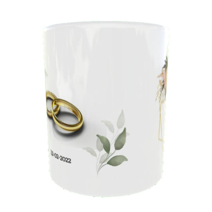 Customized Coffee Mugs ( Wedding Gift For Couple )