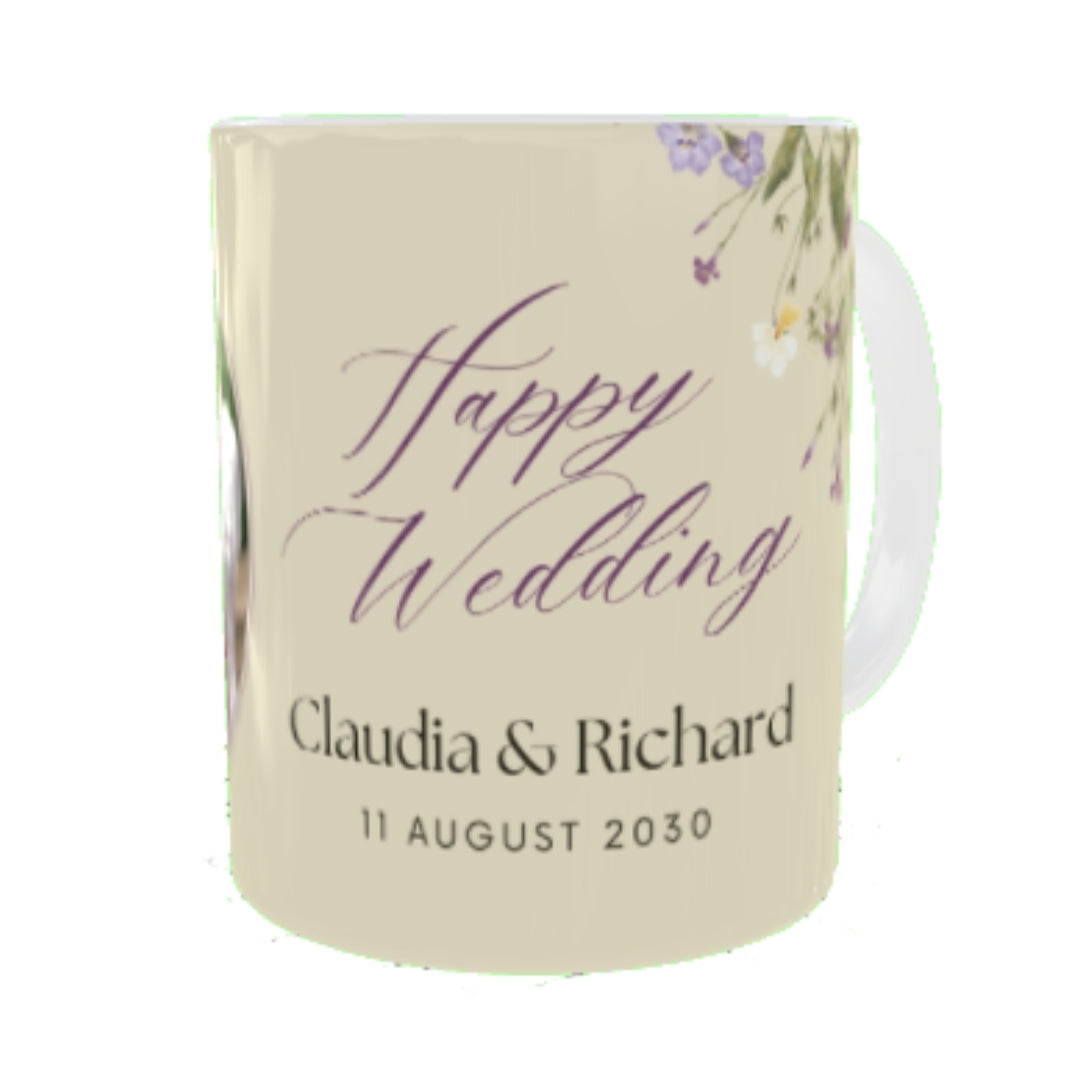 Customized Coffee Mugs ( Wedding Gift For Couple )