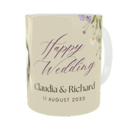 Customized Coffee Mugs ( Wedding Gift For Couple )