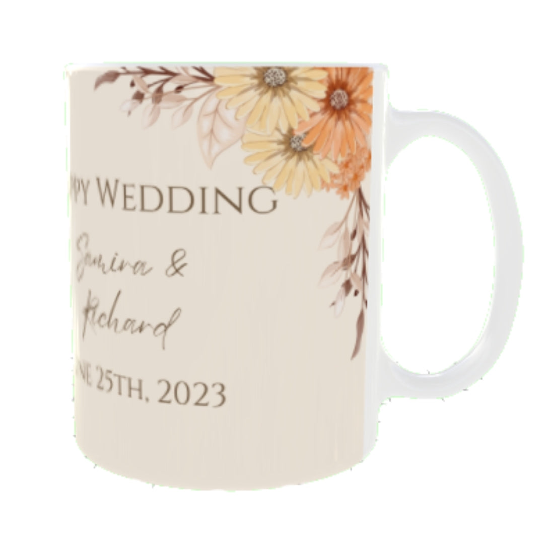 Customized Coffee Mugs ( Wedding Gift For Couple )