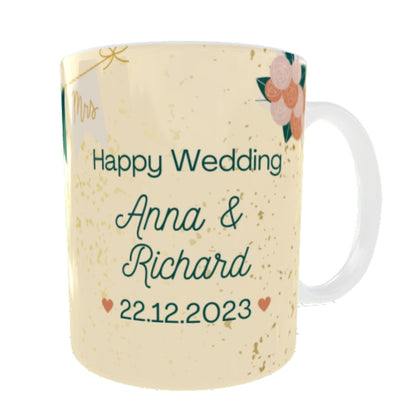 Customized Coffee Mugs ( Wedding Gift For Couple )