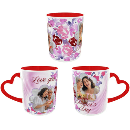 Customized Coffee Mugs For Birthday in Red